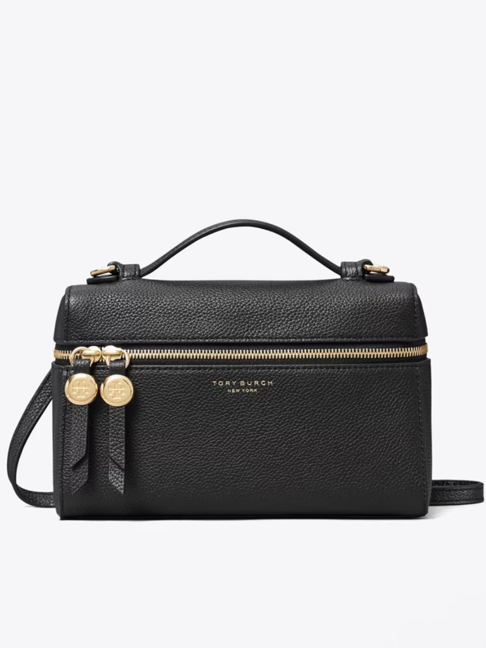 TORY BURCH SLIM ROMY TOP HANDLE
BAG in Black Leather Crossbody Bag like new - Picture 2 of 16